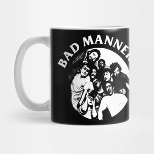 Bad Manners - Engraving Style Mug